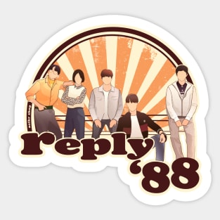 reply 1988 kdrama Sticker